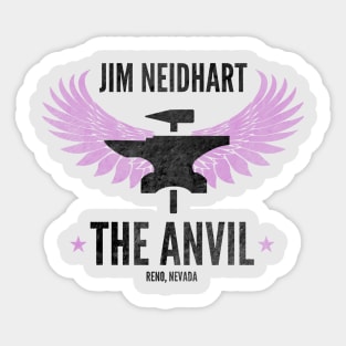 The Anvil Distressed Sticker